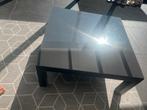 Lounge Tafel 80x80 cm - Glas en Metaal, Huis en Inrichting, Tafels | Salontafels, 50 tot 100 cm, Vierkant, Minder dan 50 cm, 50 tot 100 cm
