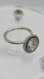 Zilveren Pandora ring maat 56, Sieraden, Tassen en Uiterlijk, Ringen, Ophalen of Verzenden, Zo goed als nieuw, Zilver, Met strass