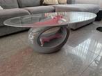 salontafel, Ophalen, 100 tot 150 cm, 50 tot 75 cm, Glas