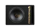 Phoenix Gold Z12AB 12" Aktieve Subwoofer met kist Bassreflex, Auto diversen, Autospeakers, Verzenden, Nieuw, Phoenix Gold