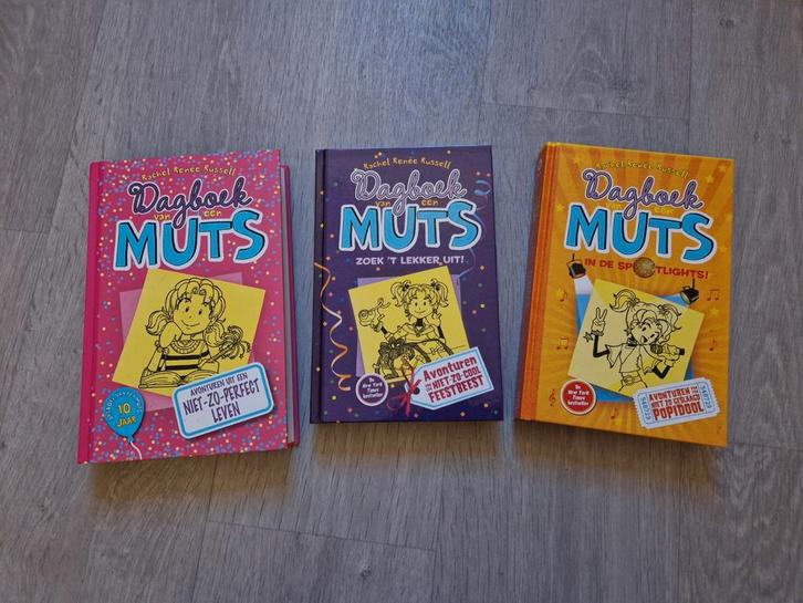 Dagboek van een Muts - 3 Boeken, Boeken, Kinderboeken | Jeugd | 10 tot 12 jaar, Gelezen, Fictie, Ophalen of Verzenden