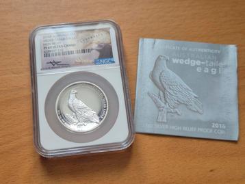 PF69 Ultra Cameo: 1 oz Australian Wedge Tailed Eagle 2016 P. beschikbaar voor biedingen