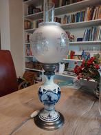 Delfts Blauwe Tafellamp - Olie Lamp Stijl, Ophalen of Verzenden