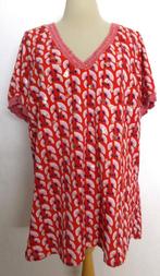 Leuke rode print top van Paprika! L/1, Verzenden, Maat 42/44 (L), Zo goed als nieuw, Korte mouw