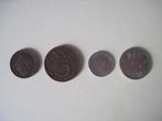 45 Setjes van Cent + Stuiver + Dubbeltje + Kwartje - 1948, Verzenden, Koningin Wilhelmina, Overige waardes, Losse munt