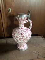 Antieke Duitse Aardewerk Tinnen Kan, Antiek en Kunst, Antiek | Keramiek en Aardewerk, Ophalen of Verzenden