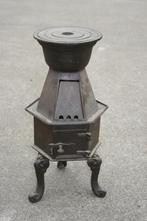 Kleine strijkijzer kachel, Ophalen