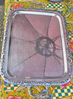 Antieke verzilverde serveerschaal met handgrepen, Ophalen, Gebruikt, Ovaal