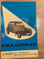 Vraagbaak Lelijke Eend 2CV6, Ophalen