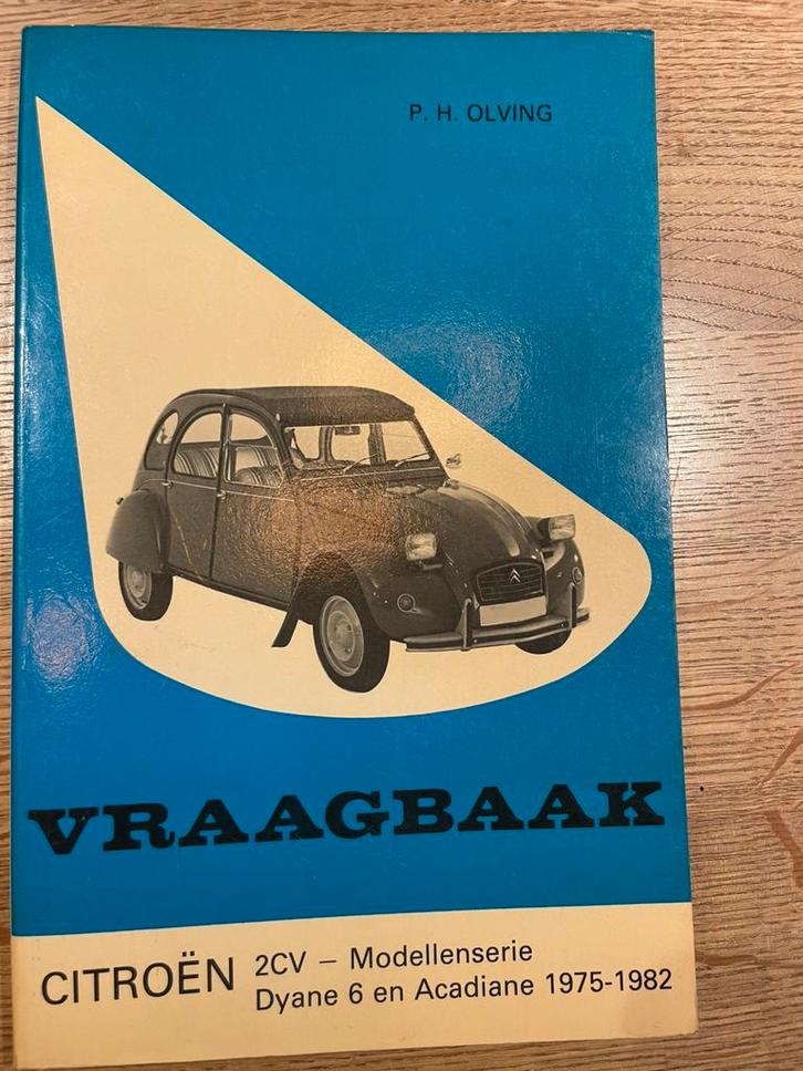 Vraagbaak Lelijke Eend 2CV6, Auto diversen, Handleidingen en Instructieboekjes, Ophalen