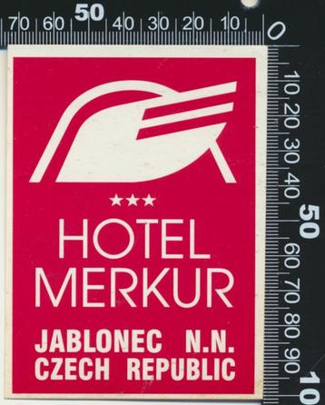 Sticker: Hotel Merkur - Jablonec - Chech Republic beschikbaar voor biedingen