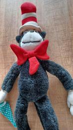 Grote plush knuffel dr seuss cat in the hat, Ophalen of Verzenden