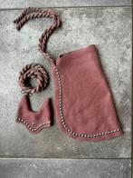 Oude roze hobby horse set kerst cadeau, Verzenden, Nieuw