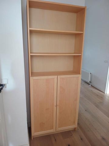 IKEA Billy boekenkast 2x - eiken incl. Deuren