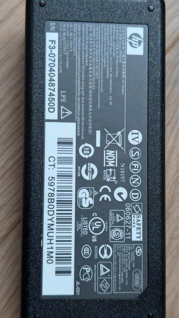 HP Laptop oplader beschikbaar voor biedingen