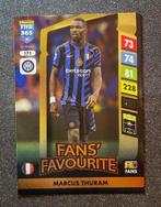 Panini Fifa365 2025   FANS’ FAVOURITE   THURAM   INTER MILAN, Hobby en Vrije tijd, Stickers en Plaatjes, Ophalen of Verzenden