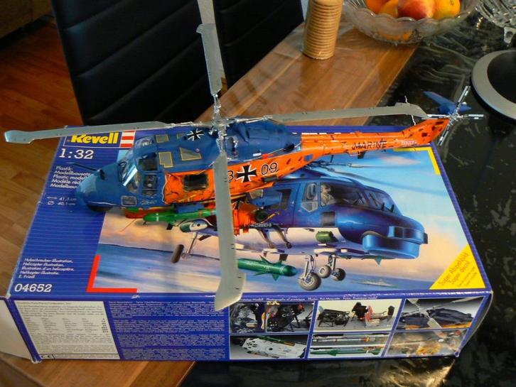 Westland Sea Lynx Mk.88A schaal 1/32 gebouwd, Hobby en Vrije tijd, Modelbouw | Vliegtuigen en Helikopters, Gebruikt, Helikopter