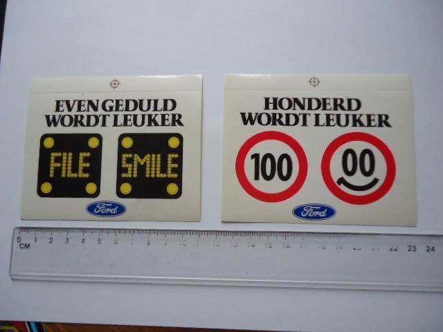 sticker oud Ford oldtimer auto capri escort taunus retro car, Verzamelen, Stickers, Zo goed als nieuw, Auto of Motor, Verzenden