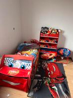 Cars kinderkamer met led-verlichting bed, Gebruikt, 85 tot 100 cm, Ophalen, Matras