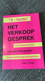 Het verloop gesprek x factor, Verzenden, Zo goed als nieuw