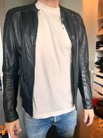 Goosecraft Leren Jack Maat S, Kleding | Heren, Jassen | Zomer, Ophalen, Zo goed als nieuw, Maat 46 (S) of kleiner, Zwart