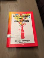 Grondslagen van de marketing 9e druk, Ophalen of Verzenden, Zo goed als nieuw, HBO, Noordhoff Uitgevers