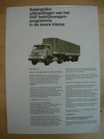 DAF 2400 2200 DO Brochure 1965 – NL, Ophalen, Zo goed als nieuw, Overige merken, DAF