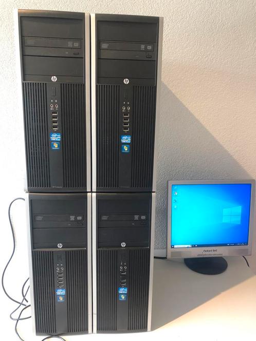 Partij 4x Weekpaarden HP i5 met 16 GB RAM en 1 TB HDD, Computers en Software, Desktop Pc's, Gebruikt, HDD, 16 GB, Ophalen of Verzenden