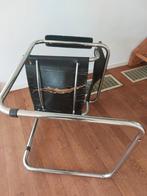 Vintage Mg5 design stoel Marcel Breuer Matteo Grazzi, Huis en Inrichting, Stoelen, Zwart, Ophalen of Verzenden, Metaal, Eén
