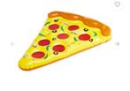 Zwembad opblaasbaar pizza, Ophalen, Gebruikt, Minder dan 80 cm, Opblaaszwembad
