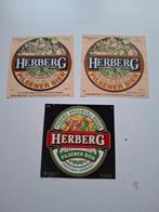 Bieretiketten Herberg, Ophalen of Verzenden, Zo goed als nieuw, Overige merken