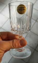 Cristal d' Arques Set van 6 hoogte 12 cm doorsnede 6 cm, Verzamelen, Glas en Borrelglaasjes, Ophalen of Verzenden, Zo goed als nieuw