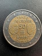 2 euro Frankrijk 50 jaar Élyseé verdrag met Duitsland., 2 euro, Duitsland, Ophalen of Verzenden, Losse munt