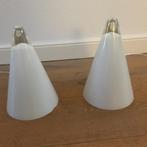 2 Ilu Holland TeePee kegel pyramide lamp tafellamp vintage, Ophalen, Glas, Nvt, Minder dan 50 cm
