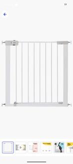 Safety First traphekje - zo goed als nieuw!, Kinderen en Baby's, Traphekjes, Ophalen, Zo goed als nieuw, Klemhekje, Metaal of IJzer