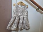 Zeer mooie feestjurk / brocade / goudkleurig maat 92, Kinderen en Baby's, Kinderkleding | Maat 92, Meisje, Ophalen of Verzenden