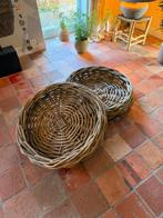 Mega grote dikke wilgentenen manden, Huis en Inrichting, Woonaccessoires | Schalen en Manden, Ophalen, Overige materialen, Mand