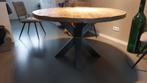 Ronde eettafel, Huis en Inrichting, Tafels | Eettafels, Ophalen, Gebruikt, 50 tot 100 cm, 100 tot 150 cm
