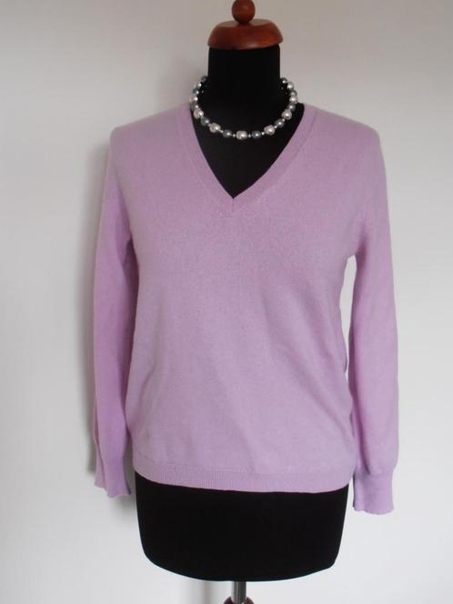 Ludwig Beck - prachtige lila 100% cashmere trui - 38, Kleding | Dames, Truien en Vesten, Zo goed als nieuw, Maat 38/40 (M), Paars