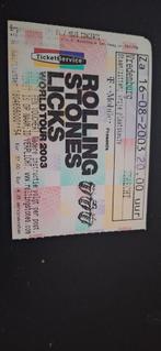 Rolling stones oud concert kaartje van clubgig vredenburg, Ophalen of Verzenden, Foto of Kaart