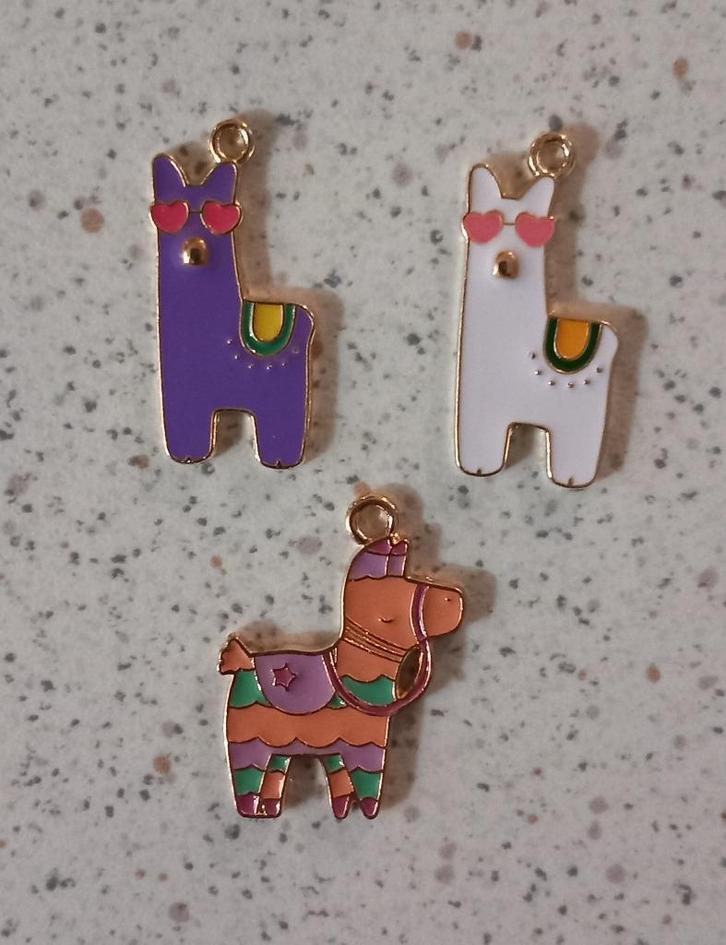 Lama / alpaca bedel "nieuw", Hobby en Vrije tijd, Kralen en Sieraden maken, Nieuw, Bedel, Ophalen of Verzenden