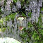 Hanglamp Sneek koper -messing - aan Ketting - 54 cm, Antiek en Kunst, Antiek | Lampen, Ophalen of Verzenden