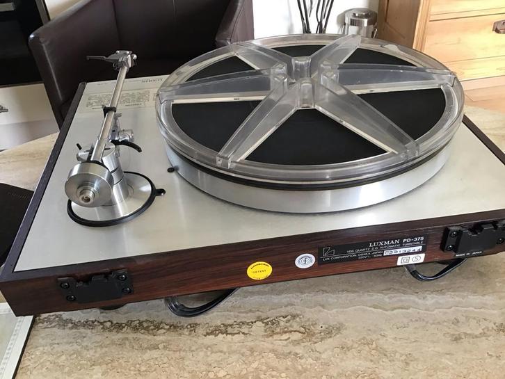 Luxman PD-375 Platenspeler - Topklasse!, Audio, Tv en Foto, Platenspelers, Gebruikt, Platenspeler, Overige merken, Automatisch