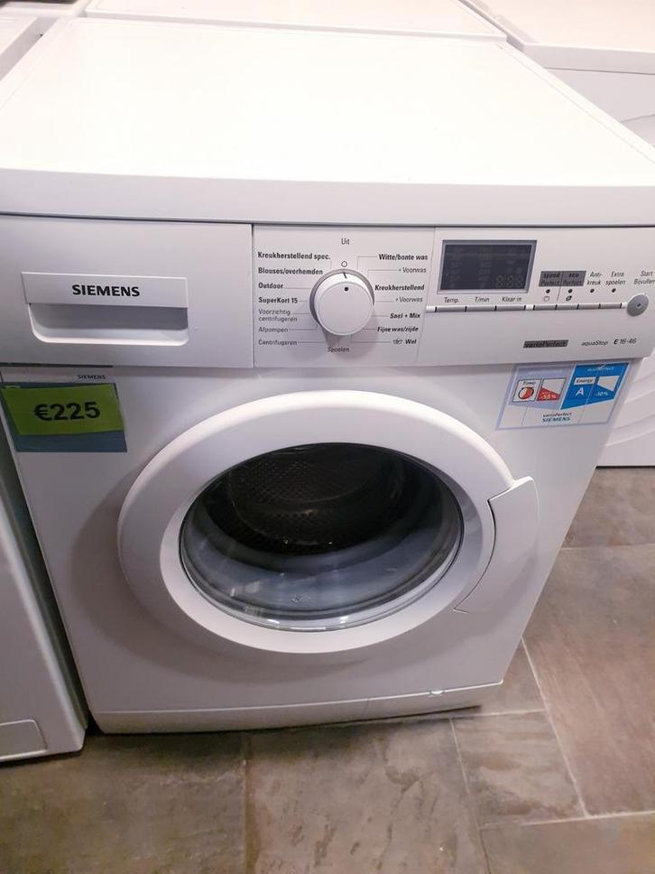 Wasmachine Siemens 7kg️️️️ ️️VaroPerfect INC GARANTIE, Witgoed en Apparatuur, Wasmachines, Gebruikt, Voorlader, 6 tot 8 kg, 85 tot 90 cm