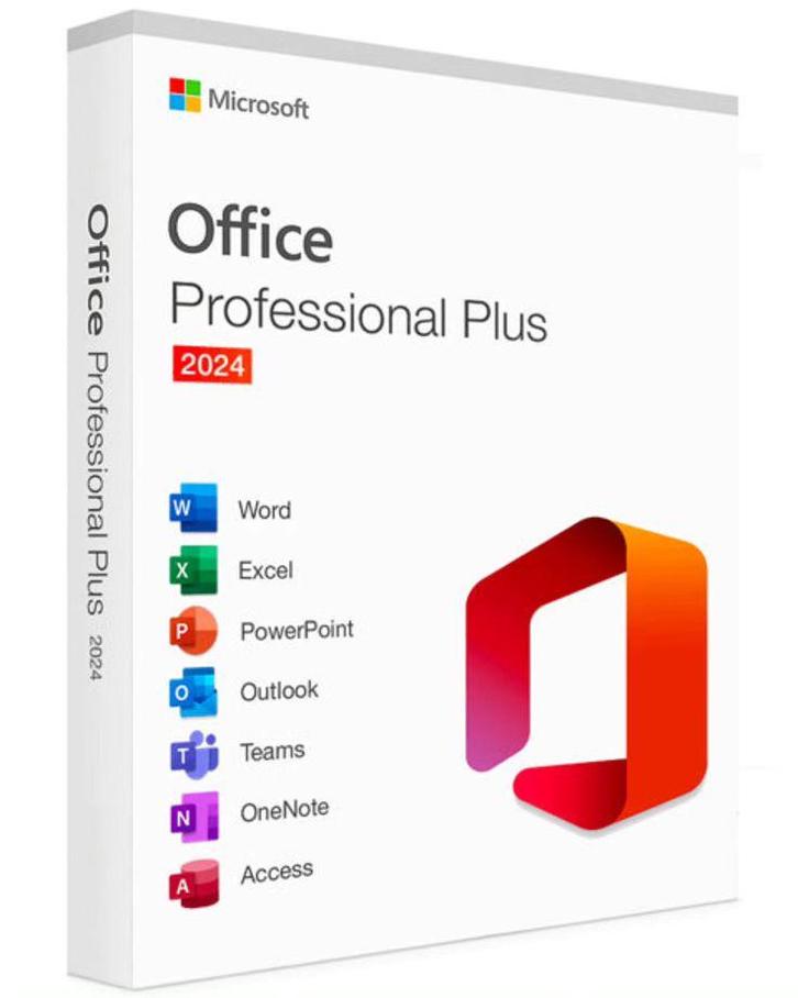 Microsoft office 2024 pro plus, Computers en Software, Office-software, Zo goed als nieuw, Excel, Ophalen