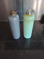 2 oud ijzeren warm water kruiken beddenkruik antiek curiosa, Ophalen of Verzenden