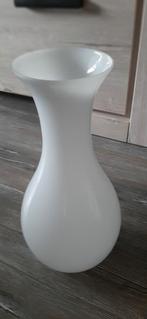 Grote witte vaas, Ophalen, Gebruikt, Wit, Aardewerk of Porselein