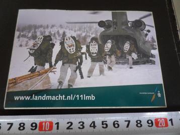 sticker Leger landmacht AB005 Lucht Mobile Brigade LMB  beschikbaar voor biedingen