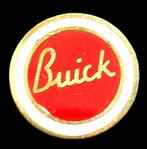 Buick speld- rood wit emaille, Verzenden, Nieuw, Transport, Speldje of Pin