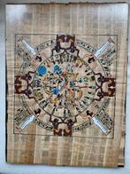 Dierenriem van Dendera op Papyrus, Antiek en Kunst, Ophalen of Verzenden